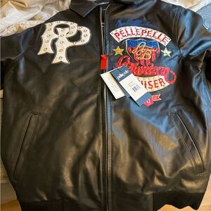 Pelle Pelle Black Leather Jacket